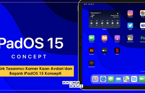 Türk Tasarımcı Kamer Kaan Avdan’dan Başarılı iPadOS 15 Konsepti