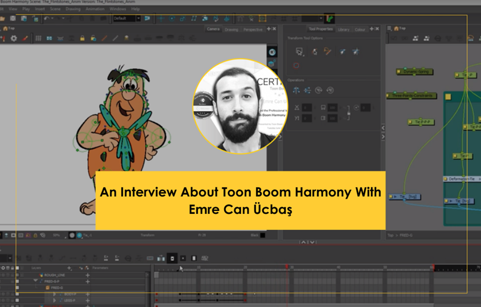 An Interview About Toon Boom Harmony With Emre Can Ücbaş | Anima School  Blog | Anima Okul