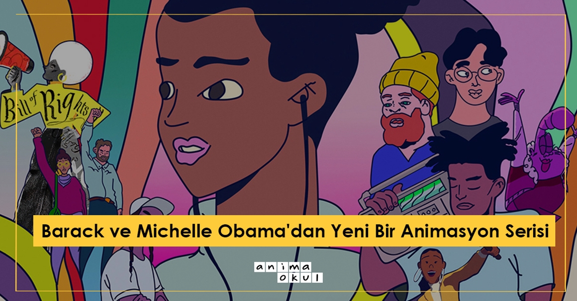 Barack ve Michelle Obama'dan Yeni Bir Animasyon Serisi