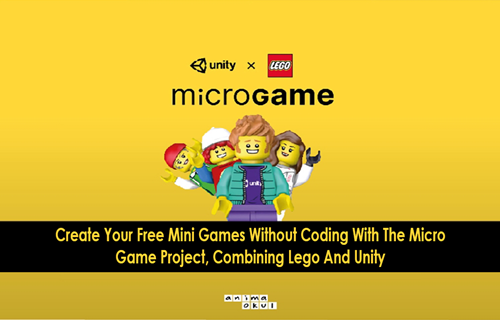 Create Your Free Mini Games Without Coding With The Micro Game Project, Combining Lego And Unity!