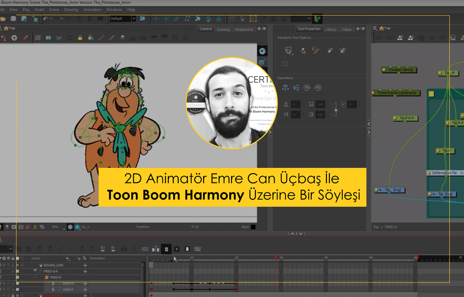 Emre Can Üçbaş İle Toon Boom Harmony Üzerine Bir Söyleşi