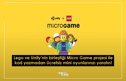 Lego ve Unity'nin Birleştiği Micro Game Projesi ile Kod Yazmadan Ücretsiz Mini Oyunlarınızı Yaratın!