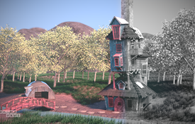 Anima Okul - 3D Modelleme Render