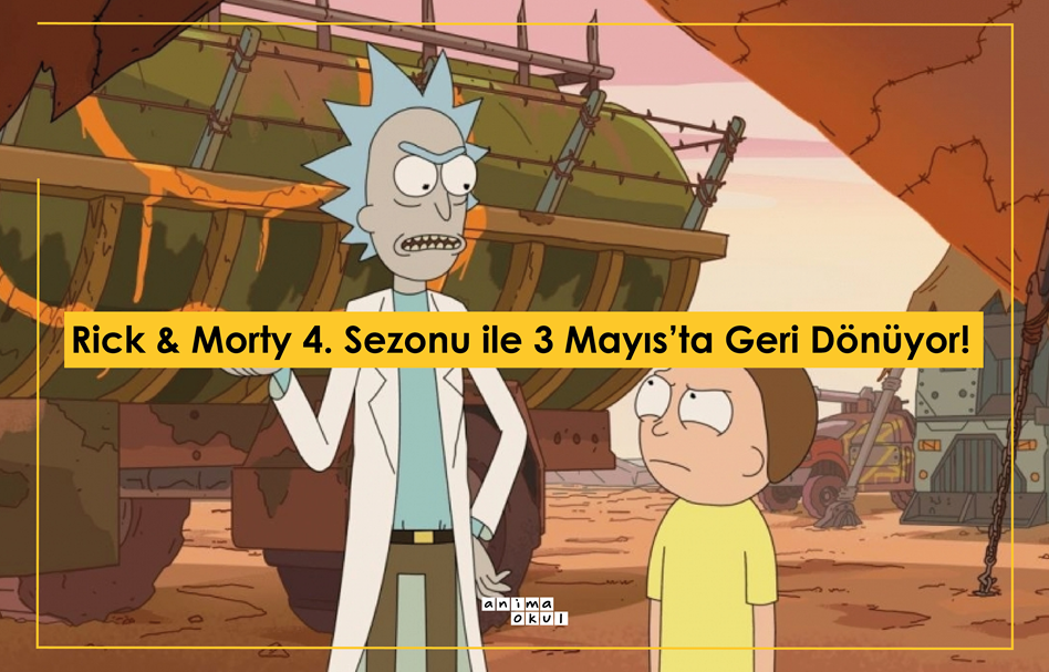 Rick & Morty 4. Sezonu ile 3 Mayıs’ta Geri Dönüyor