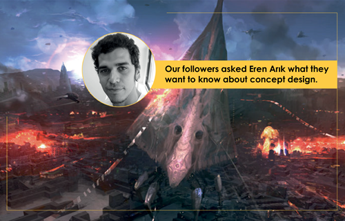 Our Followers Asked Eren Arık What They Wondered About Concept Design